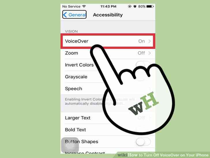Image intitulée Désactiver VoiceOver sur Votre iPhone l